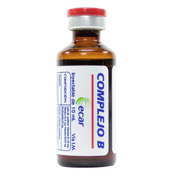 COMPLEJO-B AMPOLLAS CAJA 1 X 10 ML